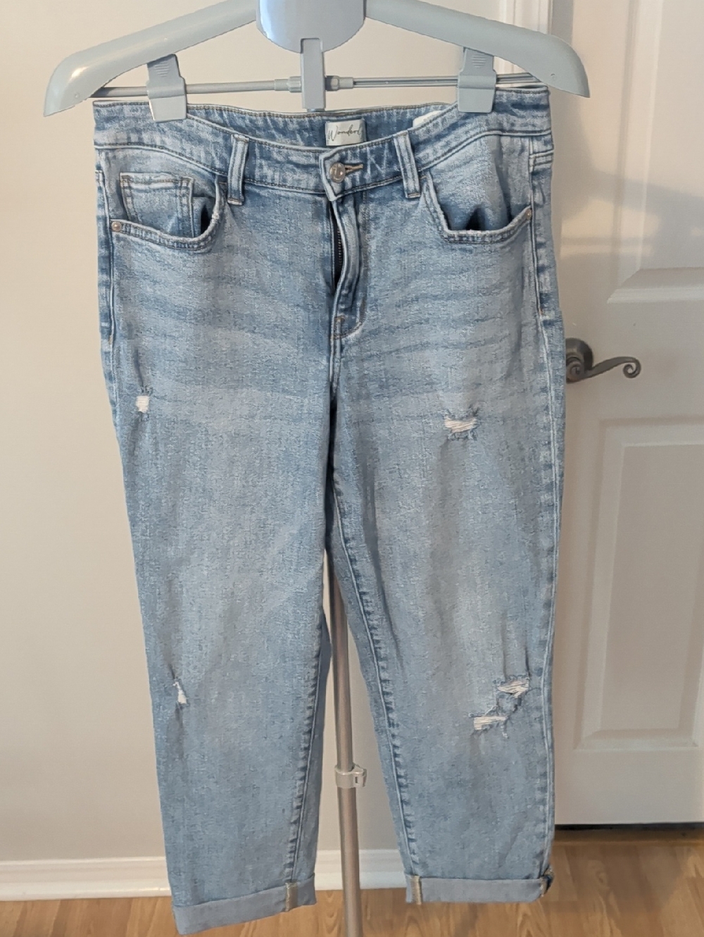 Wonderly Light Blue Boyfriend Jeans